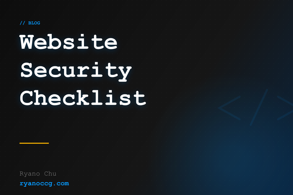 Website Security Checklist: Protect Your Business from Cyber Attacks