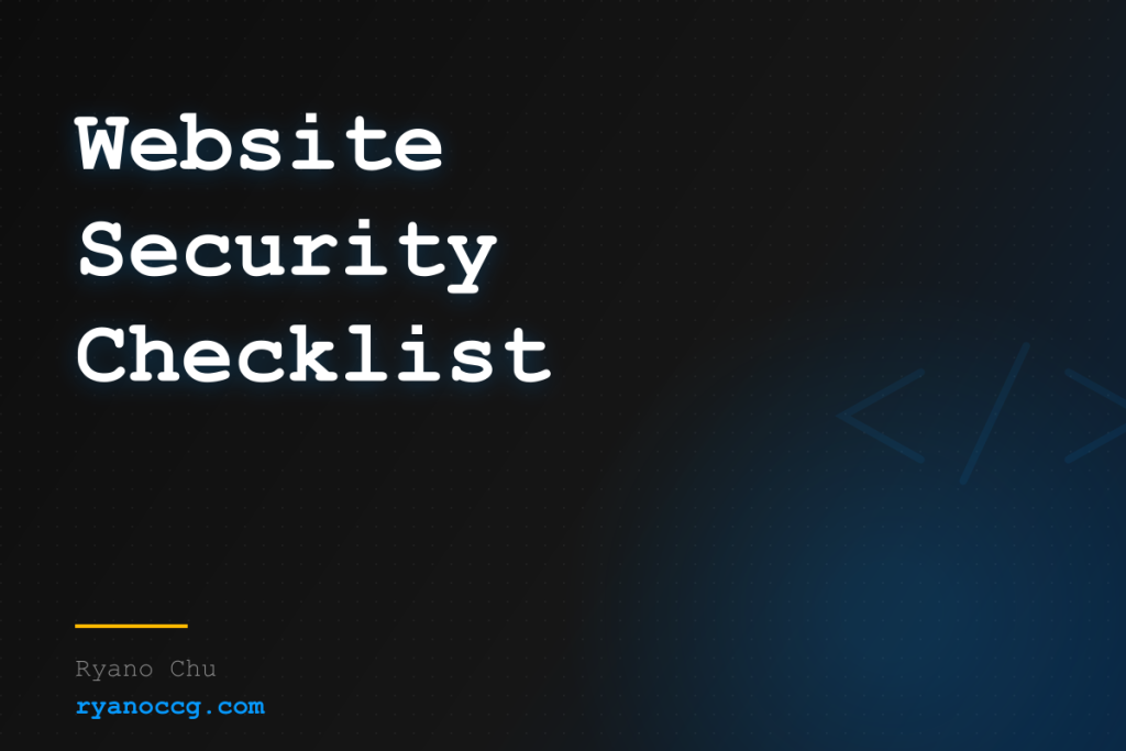 Website Security Checklist: Protect Your Business from Cyber Attacks