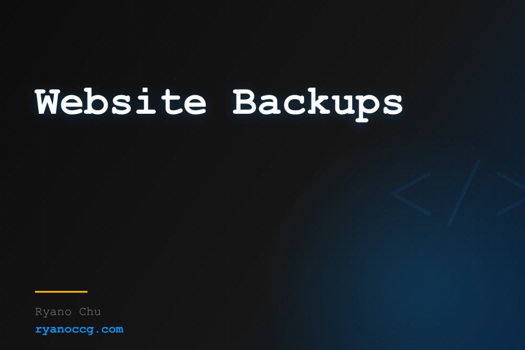 Website Backups: What Actually Protects Your Business